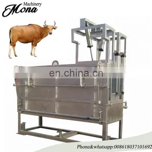 Automatic Slaughter Equipment Part Halal Revolving Cattle Killing Box thumbnail-6