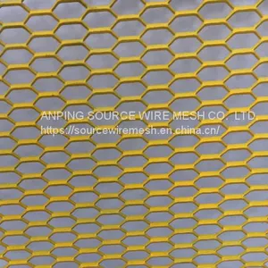 Powder Coated Aluminium Expanded Metal Mesh thumbnail-3