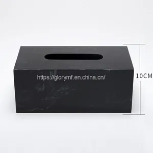 Custom Manufactures Tissue Box With Poly Resin Material thumbnail-1