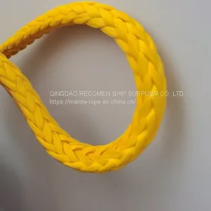 Recomen Supply Good Strength 12 Strand 6mm Uhmwpe Rope for Marine thumbnail-2