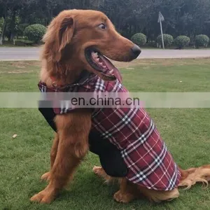 Waterproof Dog Clothes Warm Winter Pet Jacket Plaid Pet Clothing Coat thumbnail-6