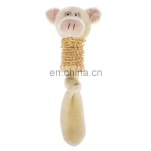 Wholesale Eco Friendly Custom Squeaker Organic Private Label Designer Pack Set Small Handmade Stuffed Pet Dog Plush Toy thumbnail-6