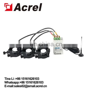 Acrel AEW100 Three Phase Din Rail Loar and RS485 Communication Wireless Multifunction Power Meter thumbnail-3