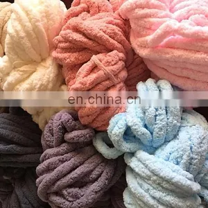 YUANYUAN Jiangsu Wholesale Chenille Thick Chunky Yarn For Cat Beds Dog Beds thumbnail-2