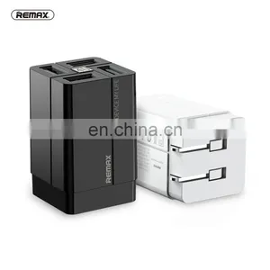 REMAX Micro Usb Adapter Fast Charging Dual USB Adapter Data Cable & Charger thumbnail-2