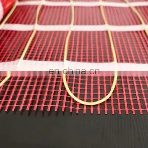 Radiant Underfloor Under Tile Double-Core Foil Electric Heating Mat With Touch Thermoatat For Laminate thumbnail-1