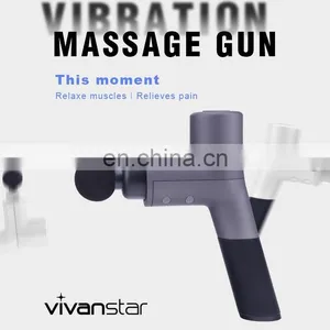 2020 Vivanstar 26V 8806 Whole Body Vibration Hand Held Massager Tools Muscle Quiet Electric Massage Gun thumbnail-4