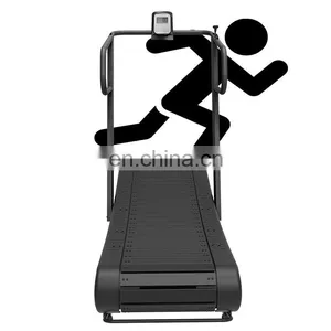 Curved Treadmill & Air Runner Pvc Running Belt Best Selling Eco-friendly Woodway Innovation Gym Exercise Equipment thumbnail-1