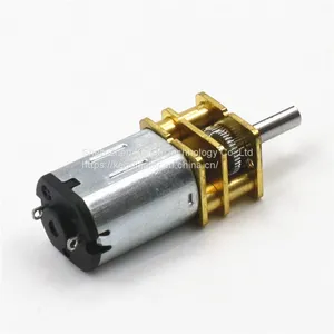 Low Speed 12mm Metal dc Electronic Gear Motor 3v 6v 12v 24v With N20 dc Motor for Door Lock thumbnail-4
