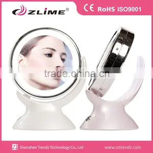 2 Sides Magnifying LED Light Table Makeup Mirror thumbnail-1