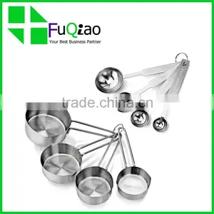 Cooking Tools Measuring Tool Stainless Steel Measuring Cup and Spoon Set thumbnail-2