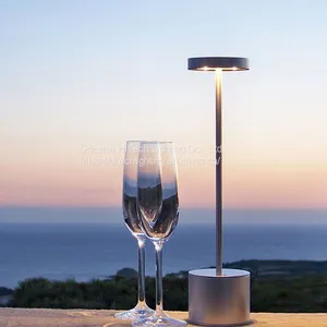 LED Bar Light Table Lamp Touch Dimmable EU USB Night Light Romantic Dinner Light Retro Vintage Desk Lamp thumbnail-2