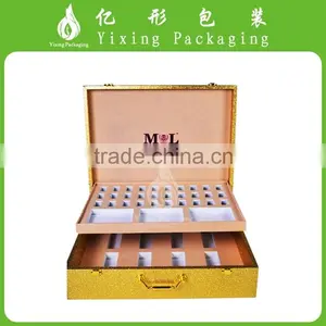 PU Leather Box for Cosmetic/ PU Leather Box With Two Layer thumbnail-1
