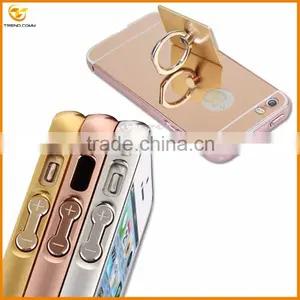 Wholesale Aluminum Metal Bumper Plating Mirror Hard Cover for Iphone 5s thumbnail-6