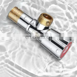 High Pressure China Manufacturer Bathroom Brass Angle Valve thumbnail-2