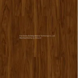 GKBM Greenpy SY-W1007 Waterproof Warm Acacia Brown 4mm Click Stone Plastic Composite SPC Flooring thumbnail-1
