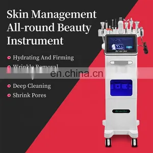 Multifunctional Diamond Peeling Ultrasonic Hydra Microdermabrasion Device Hydro Water Jet Oxygen Bubble Facial Beauty Machine thumbnail-2