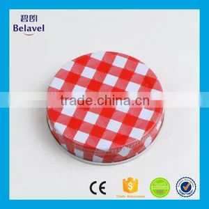 High Quality Regular Size 70mm Mason Jar Lid Metal Screw Top Lid thumbnail-5