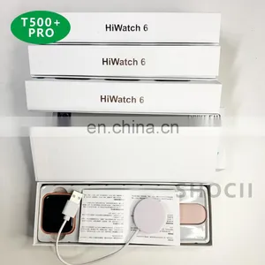 2021 Hot Sale Bt Call T500+pro Serie 6 Hiwatch Smart Watch T500+plus W26+ Relojes Waterproof Smartwatch T500+pro thumbnail-5