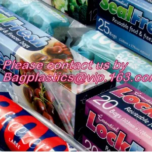 Ziploc Bag, Freezer Sandwich Slider Bags Resealable Reusable, Recyclable, Reclosable, Compostable Biodegradable thumbnail-5