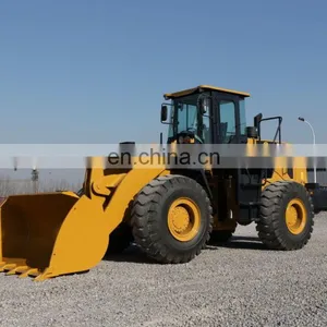 Efficient 5 Ton SEM 655D Front Loader Wheel Loader With Wood Grapple Log Grabber Sugar Cane Grabber thumbnail-5
