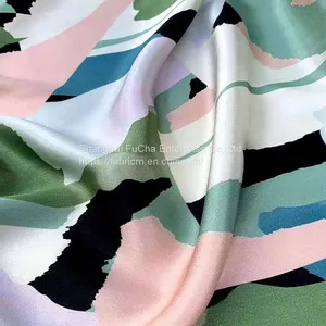 Faddish Digital Printed Fabric Silk Flowers For Clothes thumbnail-1