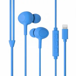 Lighting Earphone for Apple Earpods With Mfi Certified Used for Iphone 12 Pro Max thumbnail-2