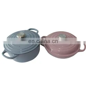 24 cm 26 cm Enamel Any Color Cast Iron Cookware thumbnail-2