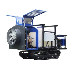 Mini Remote Control Crawler Type Orchard Air Blast Power Sprayer thumbnail-5