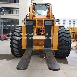 Chinese BENE 23ton Forklift Loader 23ton Diesel Forklift 23ton Wheel Loader for Granite Handling thumbnail-4