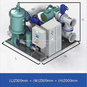RS, EC, CCS Approved IMO MEPC 279(70) Standard 150m3/h Ship Marine Ballast Water Treatment System BWTS thumbnail-3