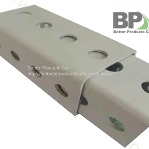 Outdoor Traffic Safety Perforated Square Sign Post thumbnail-1