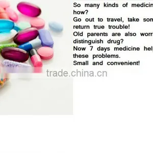 Promotional ! Factory Price 28 Case One Week Travel Pill Box thumbnail-2