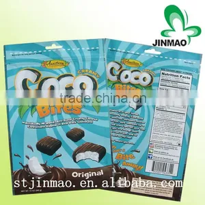 Snack Food Packaging Bag With Zip Lock thumbnail-1