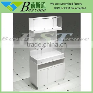 Glass Top Retail Kiosk Display Cabinet for Sale thumbnail-1
