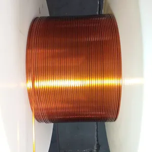 Rectangular Enamelled Aluminum Wires Flat Winding Wire for Motor Transformer thumbnail-5