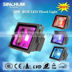 Color Changing Brightness Waterproof Outdoor Led Flood Light 20w thumbnail-1