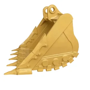 360° Rotation Excavator Bucket Attachment - Hydraulic Powered for Construction Material Handling thumbnail-5