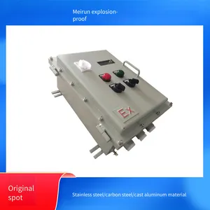 Meirun ex Stainless Steel Explosion-proof Distribution Box, Corrosion-resistant and Flameproof, Customizable for Outdoor Use, With Patent Technology thumbnail-2
