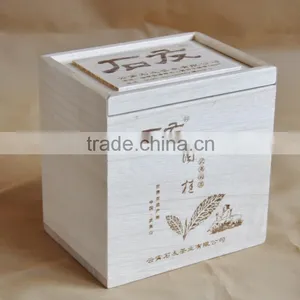 Fancy Wooden Tea Cardboard Packaging Box thumbnail-2
