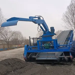 Sand Rotary Material Scraper, Telescopic Belt Material Feeder, Double-linked Material Feeder and Scraper for Coal Cinder thumbnail-4
