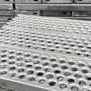 Anti-slip Perforated Mesh Pattern Plate, With Alligator Mouth Holes, Suitable for Pedestrian Walkways, Cutting and Bending Services Available thumbnail-4