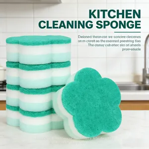 Supermarket Supply Flower Cleaning Scouring Pad Cleaning Products Magic Sponge thumbnail-2