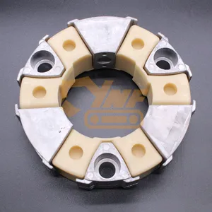 YNF OEM High Quality 25K Pump Coupling DFJ-25K Flexible Rubber Coupling for Excavator Engine Parts Construction Machinery thumbnail-1