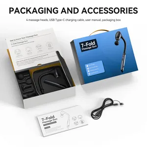 Wholesale 2026 New Fascia Massage Gun USB Rechargeable 30 Speeds Deep Tissue Muscle Relaxation Percussion Massage Gun For Gym Fitness thumbnail-4