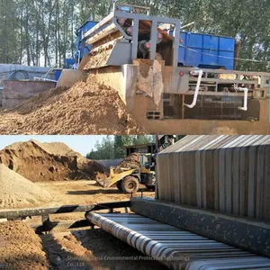 Automatic Sludge Dewatering Machine Low Energy Consumption for Municipal & Industrial Wastewater Treatment thumbnail-3