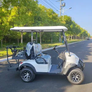 New Model b Electric Four-wheel Golf Cart, Electric Sightseeing Vehicle, Shuttle Bus, Customizable at Will, Source Factory for Export and Foreign Trade thumbnail-5