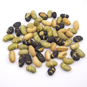 OEM Crispy Coated Green Peas & Roasted Salted Soybeans Healthy Plant-Based Snack Supplier China thumbnail-1