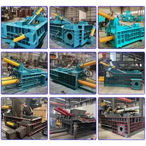UBC Can Automatic/Semi-Automatic Horizontal Hydraulic Baler With Different Pressure for Processing Various Material thumbnail-3