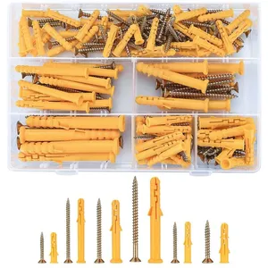 Plastic Anchors for Home Decoration Easy Installation Ribbed Design PE Material Full Sizes Available Factory Direct thumbnail-3